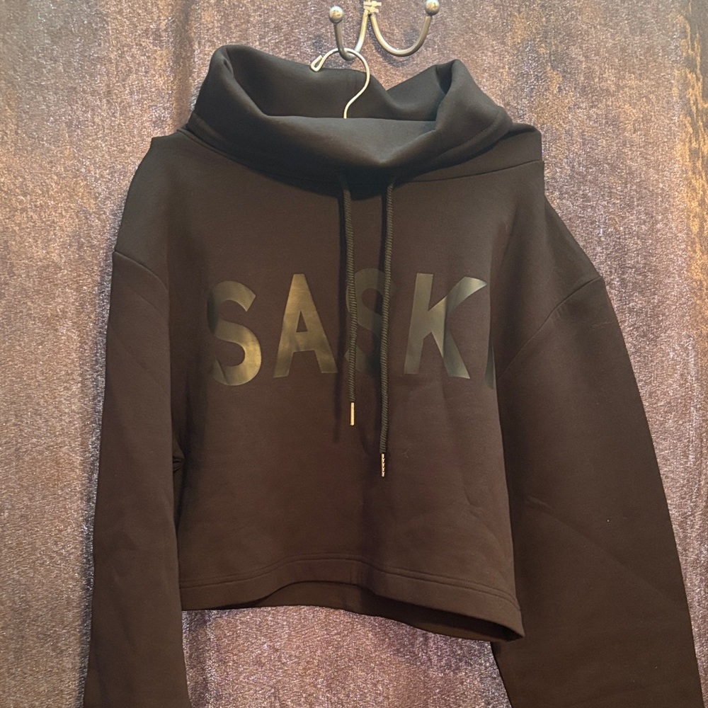 SAS Black Cowl Neck Women's Sweater
